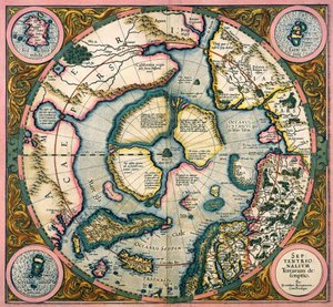 Mapa Arktidy, 1595